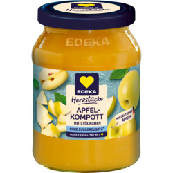 EDEKA Apfelkompott ohne Zuckerzusatz 355g
