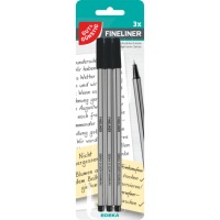 Gut & Günstig Fineliner schwarz 3ST