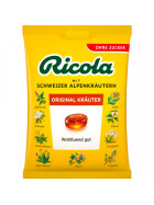Ricola Kräuter Original Hustenbonbons ohne Zucker Beutel 75g