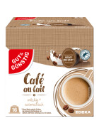 Gut & Günstig Cafe au Lait Kapseln DG 160g