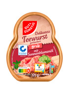 Gut & Günstig Teewurst grob Becher 125g QS