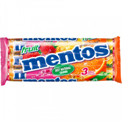 mentos Frucht 3x38g