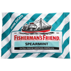 Fishermans Friend Extra Stark Spearmint ohne Zucker 25g