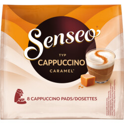 Senseo Kaffeepads Cappuccino / Caramel 8er