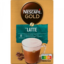 Nescafe Gold Latte Macchiato 8ST 144g