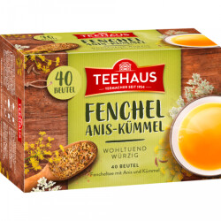 Teehaus Fenchel Anis K&uuml;mm&uuml;l 40er