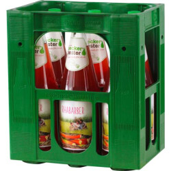 beckers bester Rhabarber Nektar 1l 6er Kiste