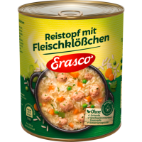 Erasco Reistopf mit Fleischklößen 800g