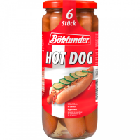 Böklunder Hot Dog Würstchen 6er 550g