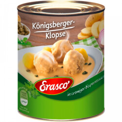 Erasco 6 Königsberger Klopse in cremiger Kapernsauce...