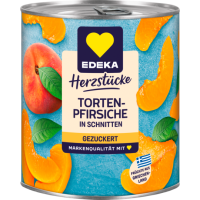 EDEKA Tortenpfirsiche in Schnitten gezuckert 820g