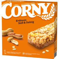 Corny Süß & Salzige Erdnüsse 6x25g