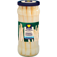 EDEKA Stangenspargel weiß geschält 530g