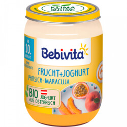 Bio Bebivita Joghurt Pfirsich Maracuja 190g