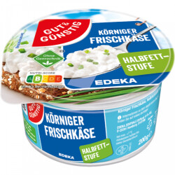 Gut & Günstig Körniger Frischkäse 20%...