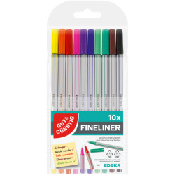 Gut & Günstig Fineliner 10ST