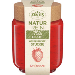Zentis Natur Rein 75% Aufstrich Erdbeere 200g