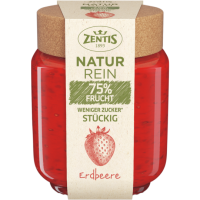 Zentis Natur Rein 75% Aufstrich Erdbeere 200g