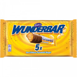 Cadbury Wunderbar Peanut 5x37g