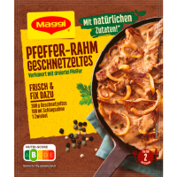 Maggi Fix Pfeffer Rahm Geschnitzeltes 27g