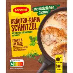 Maggi Fix Kräuter Rahm Schnitzel 36g