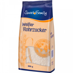 Sweet Family Nordzucker Wei&szlig;er Rohrzucker 500g