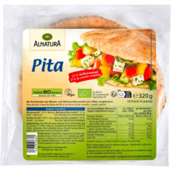 Bio Alnatura Pita 320g