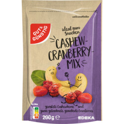 Gut & Günstig Cashew-Cranberry-Mix 200g