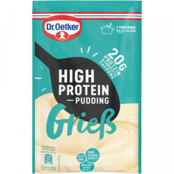 Dr.Oetker High Protein Pudding-Pulver Grie&szlig;...