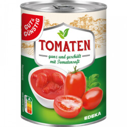 Gut & Günstig Tomaten ganze geschält in...