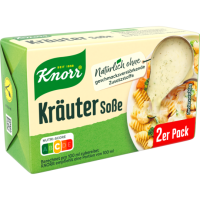 Knorr Kräuter Soße für 2x250ml 58g