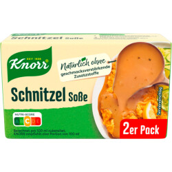 Knorr Schnitzel Soße für 2x250ml 50g