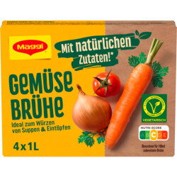 Maggi Gemüse Brühe für 4l 84g