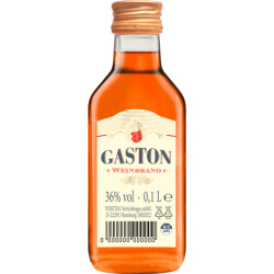 GASTON Weinbrand 36% 0,1l