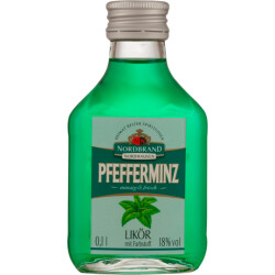 Nordbrand Nordhausen Pfefferminzlikör 18% 0,1l