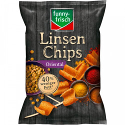 Funny-frisch Linsen Chips Oriental 90g
