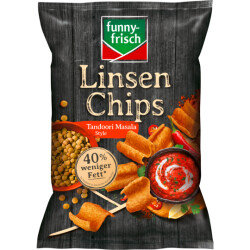 Funny-frisch Linsen Chips Tandoori Masala 90g
