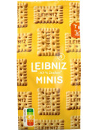 Leibniz Minis weniger Zucker 125g
