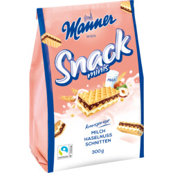 Manner Snack Minis Haselnuss 300g