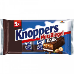 Knoppers Nussriegel Dark 5ST 200g