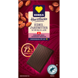 EDEKA Schweizer Zartbitter Schokolade 72% 100g