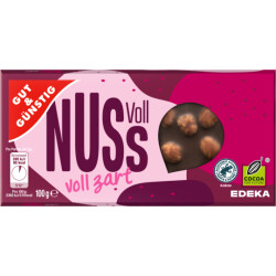 GUT&GÜNSTIG Schokolade Zartbitter Haselnuss 100g