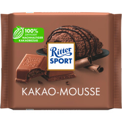 Ritter Sport Kakao-Mousse Tafel 100g
