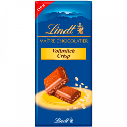 Lindt Tafel Vollmilch Crisp 110g