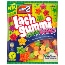 Nimm2 Lachgummi Sauer Stars 250g