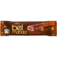 Zentis Belmanda Edel-Marzipan Riegel Nougat 40g