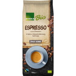 Bio EDEKA Espresso ganze Bohne 1kg