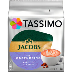 Tassimo Jacobs Kapseln Cappuccino Choco 8ST 208g