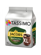 Tassimo Jacobs Krönung Kaffee Kapseln kräftig XL 16ST 144g