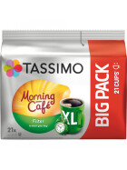 Tassimo Kaffee Kapseln Morning Cafe Filter XL 21ST 157,5g